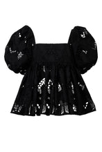 画像をギャラリービューアに読み込む, 2 Way Sleeve Lace Blouse | Stone