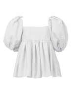 画像をギャラリービューアに読み込む, 2 Way Sleeve Blouse | Shell White
