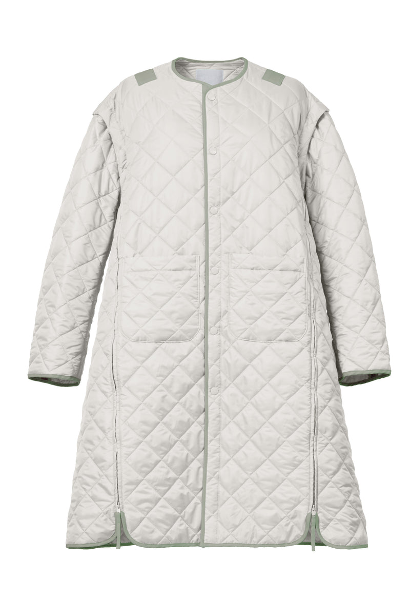 2 Way Quilted Coat | Ivoly – MYLAN ONLINE SHOP