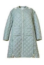画像をギャラリービューアに読み込む, 2 Way Quilted Coat | Sage