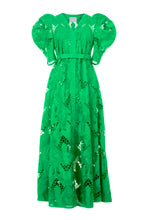 画像をギャラリービューアに読み込む, Volume Sleeve Dress | Emerald