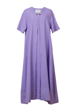 Load image into Gallery viewer, V neck Tack Dress | Lilac