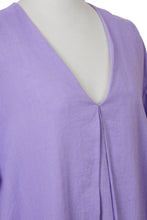 Load image into Gallery viewer, V neck Tack Dress | Lilac