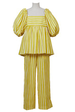 Load image into Gallery viewer, Stripe Pants | Sage