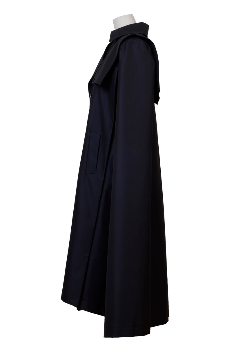 Mantle Trench Coat | Midnight Blue – MYLAN ONLINE SHOP
