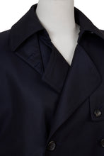 画像をギャラリービューアに読み込む, Mantle Trench Coat | Midnight Blue