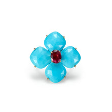 画像をギャラリービューアに読み込む, Pattee Ring | Turquoise × Rubellite