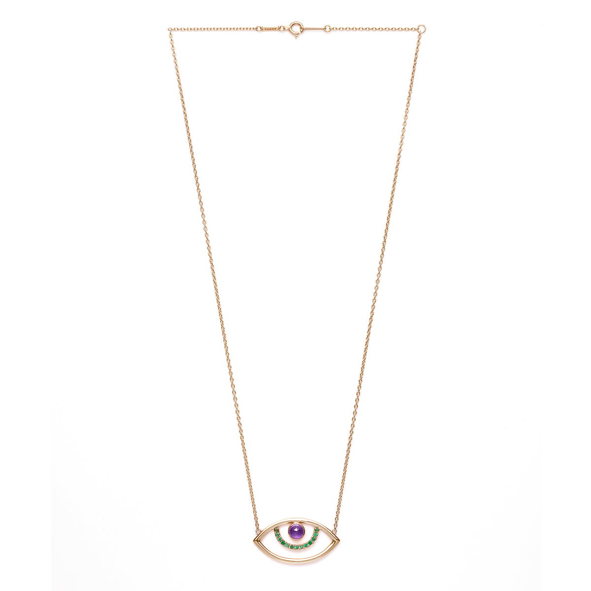 Surya.Eye.Necklace | Amethyst – MYLAN ONLINE SHOP