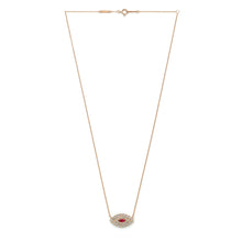 画像をギャラリービューアに読み込む, Double Eye Necklace | Ruby