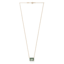 画像をギャラリービューアに読み込む, Square Necklace | Green Amethyst