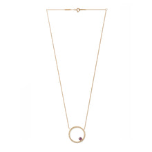 画像をギャラリービューアに読み込む, Sacred Geometry Circle Necklace | Amethyst