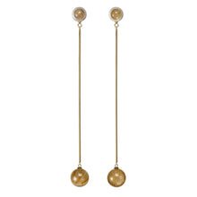 画像をギャラリービューアに読み込む, Sphere Drop Earrings | Rutile Quartz