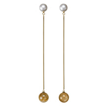 画像をギャラリービューアに読み込む, Sphere Drop Earrings | Rutile Quartz