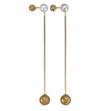 画像をギャラリービューアに読み込む, Sphere Drop Earrings | Rutile Quartz