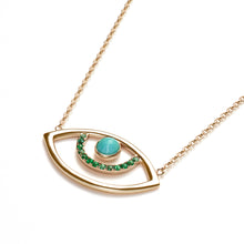 画像をギャラリービューアに読み込む, Surya.Eye.Necklace | Turquoise