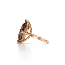 画像をギャラリービューアに読み込む, Cosmo Oval Ring | Smoky Quartz