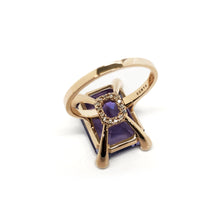 画像をギャラリービューアに読み込む, Cosmo Square Ring | Amethyst