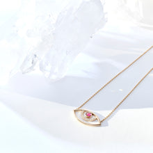 画像をギャラリービューアに読み込む, Surya.Eye.Necklace | Pink Tourmaline