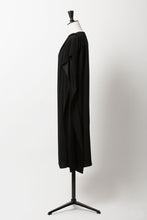 Load image into Gallery viewer, Asymmetry Sleeve Dress | Noir
