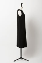 Load image into Gallery viewer, Asymmetry Sleeve Dress | Noir