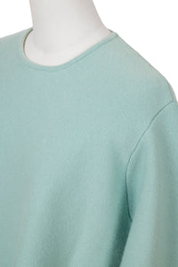 Wool Cashmere Knit Flare Top | Rose