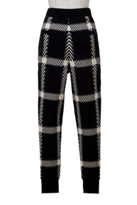 Cashmere Knit Slit Jogger Pants | Stone x Pearl