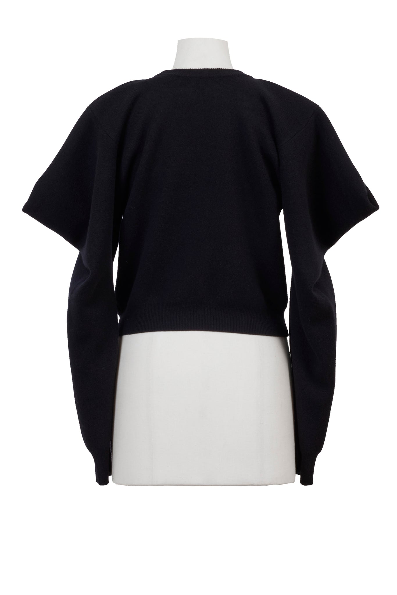 Wool Cashmere Knit Open Shoulder Top | Peacock – MYLAN ONLINE SHOP