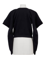 Load image into Gallery viewer, Wool Cashmere Knit Open Shoulder Top | Stone

