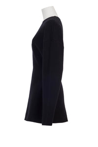 Wool Cashmere Knit Mini Dress | Pearl