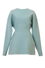 Load image into Gallery viewer, Wool Cashmere Knit Mini Dress | Mint
