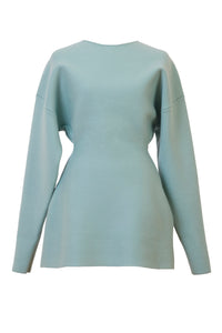 Wool Cashmere Knit Mini Dress | Mint