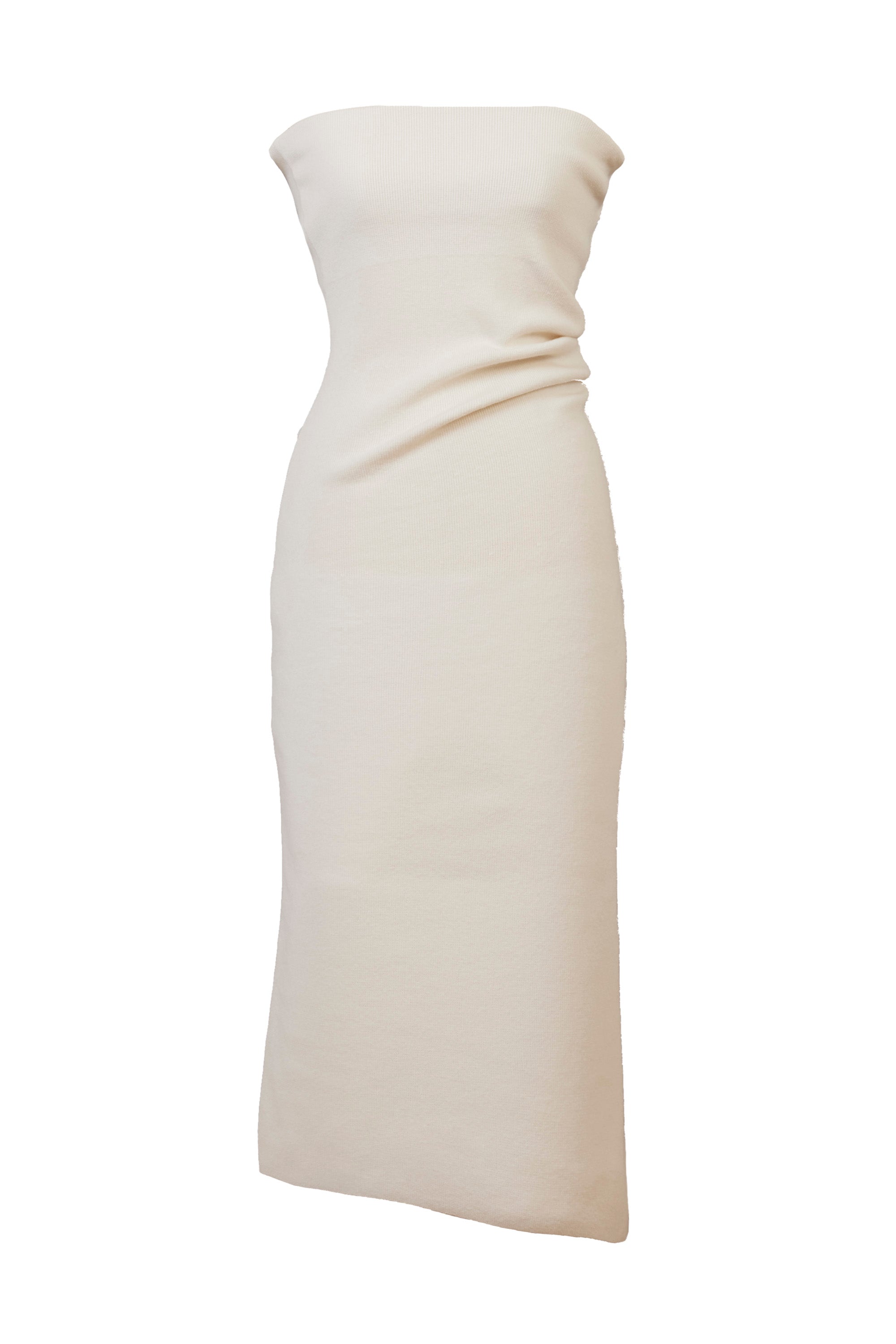 Wool Cashmere Knit 2 way Dress | Stone – MYLAN ONLINE SHOP