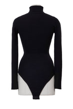 Load image into Gallery viewer, Cashmere High Neck Bodysuit | Light Grey
