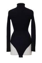 Load image into Gallery viewer, Cashmere High Neck Bodysuit | Stone
