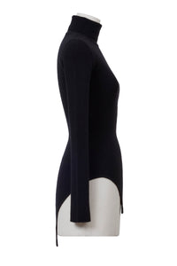 Cashmere High Neck Bodysuit | Pearl