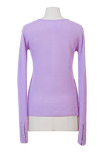 Load image into Gallery viewer, Cashmere Henly Neck Top | Citrine
