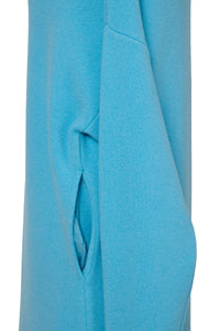 Cashmere I-Line Dress | Sea Blue