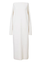 Load image into Gallery viewer, Cashmere I-Line Dress | Pearl
