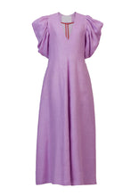 Load image into Gallery viewer, Volume Sleeve Maxi Dress | Lilac

