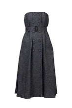 Load image into Gallery viewer, Trench Bare Dress | Stone
