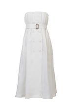 Load image into Gallery viewer, Trench Bare Dress | Shell White
