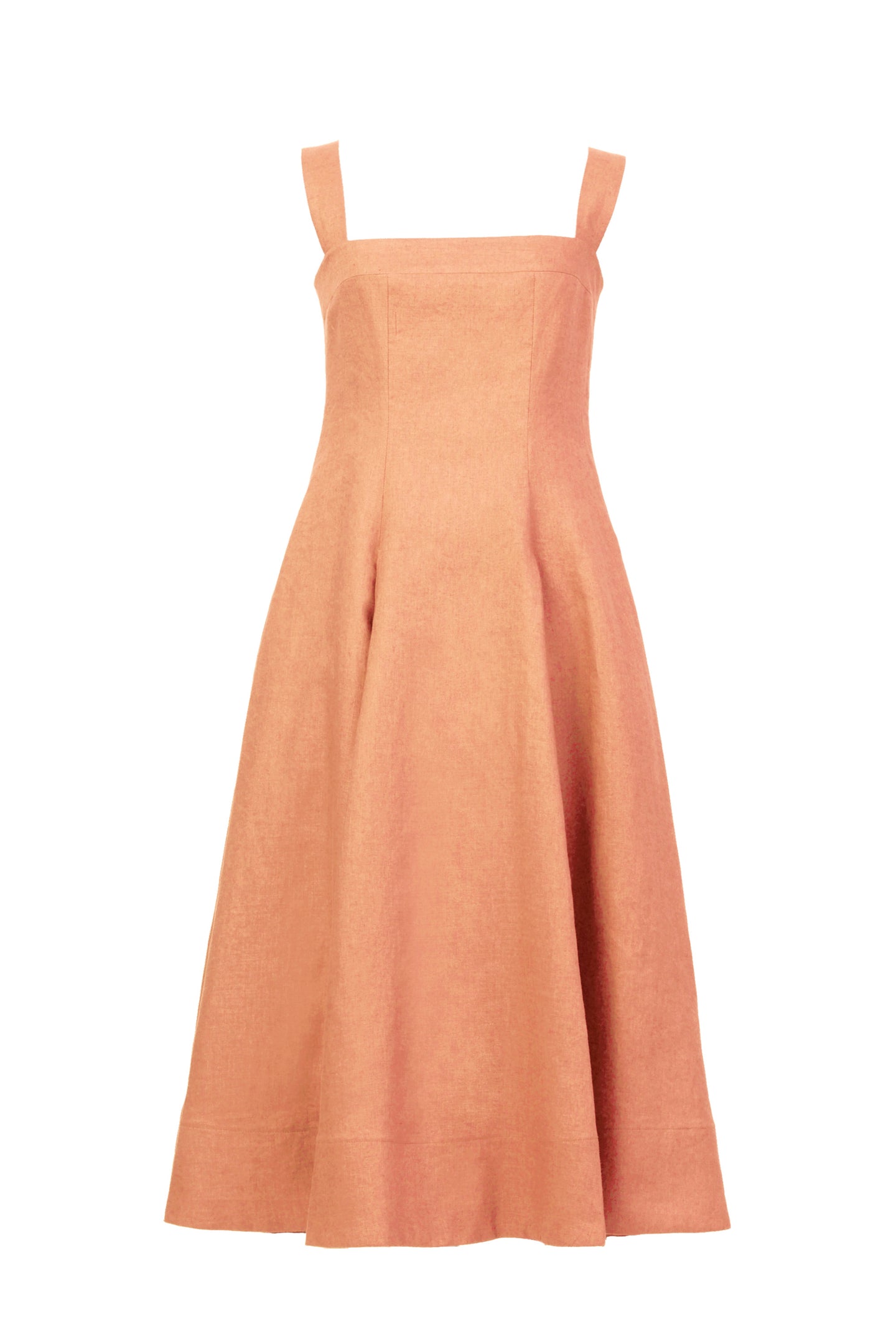 Back String Dress | Sharbet Orange