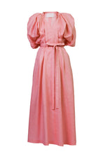 画像をギャラリービューアに読み込む, Volume Sleeve Maxi Dress | Smoky Pink
