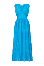 Load image into Gallery viewer, Crinkle Maxi Dress | Sky
