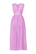 Load image into Gallery viewer, Crinkle Maxi Dress | Lilac
