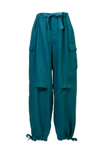 Cargo Pants | Peacock Green