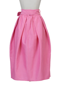 Cocoon Ribbon Skirt | Peony Pink