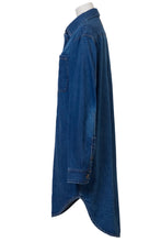 画像をギャラリービューアに読み込む, Denim Shirt dress | Bleach
