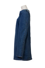 画像をギャラリービューアに読み込む, Volume Sleeve Denim Dress | Bleach
