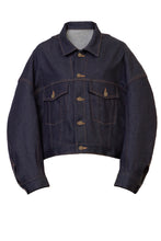 画像をギャラリービューアに読み込む, Upside-Down Denim Jacket | Non Wash

